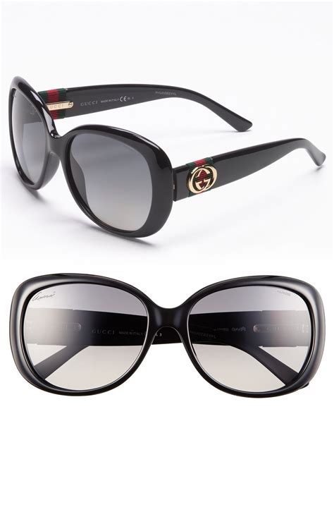 gucci black sunglasses women's|Gucci sunglasses women nordstrom.